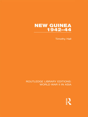 cover image of New Guinea 1942-44
